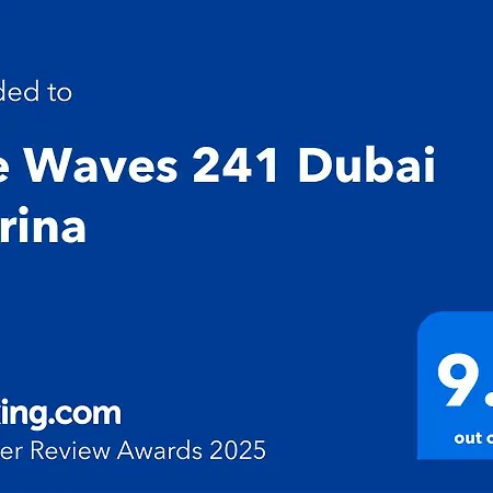The Waves 241 Dubai Marina Apartment Exterior photo